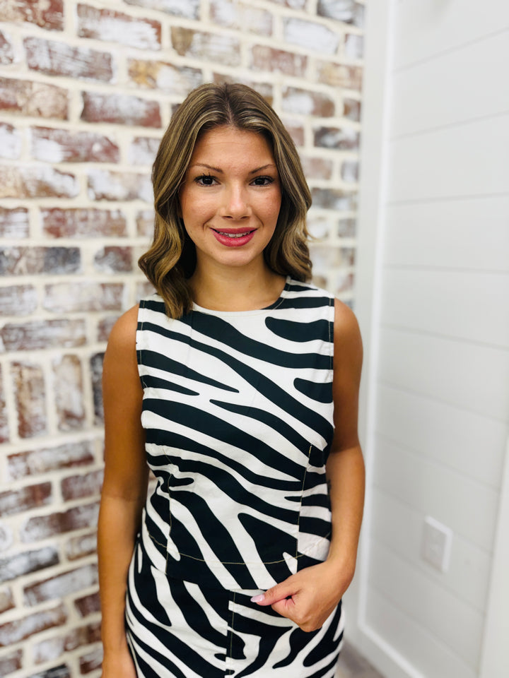 Zebra Lover Top