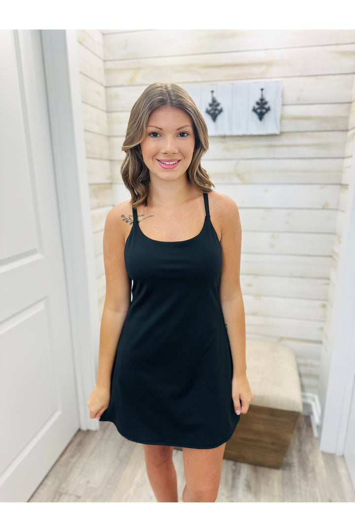 Local Girl Cloud Dress - Black