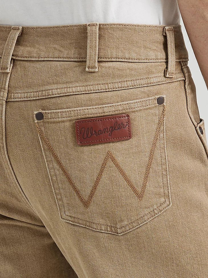 WRANGLER RETRO® SLIM FIT STRAIGHT LEG JEAN - Saddle
