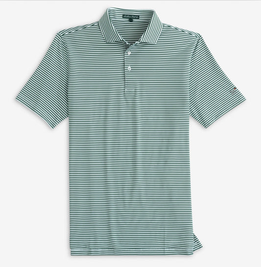 Southern Point- Hinton Stripe Hunter Green/White