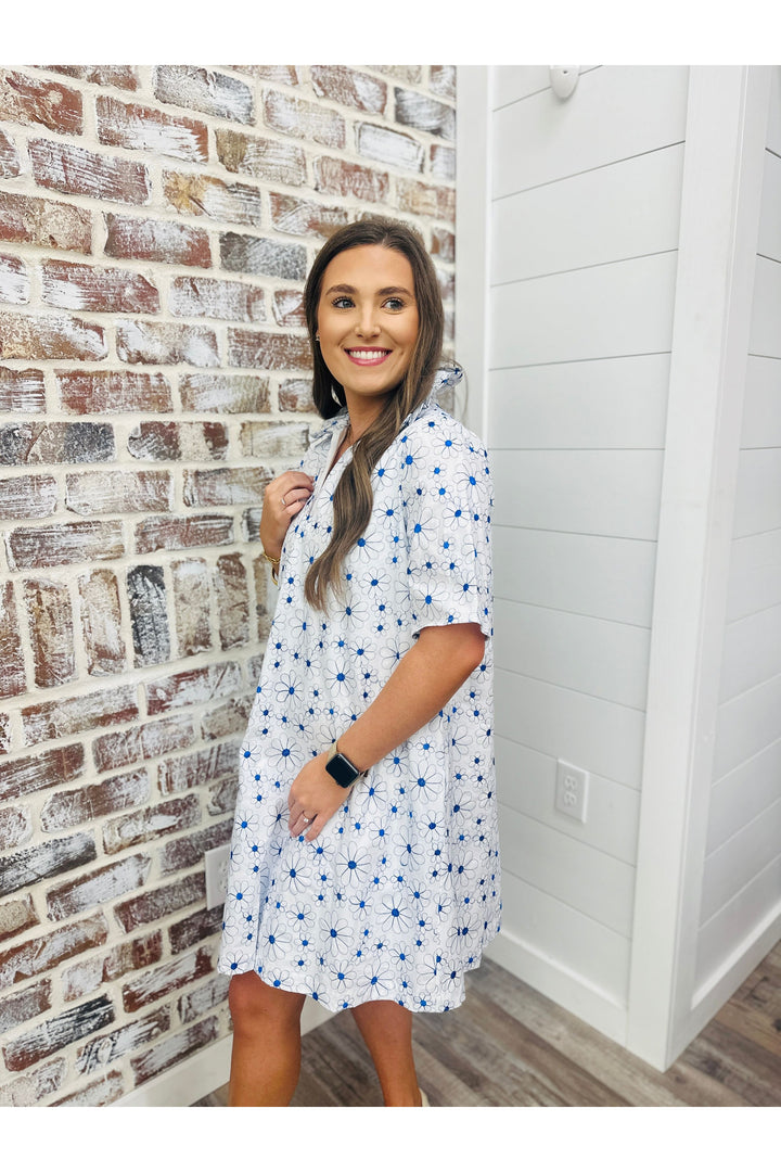 Adrienne Royal Daisy Dress