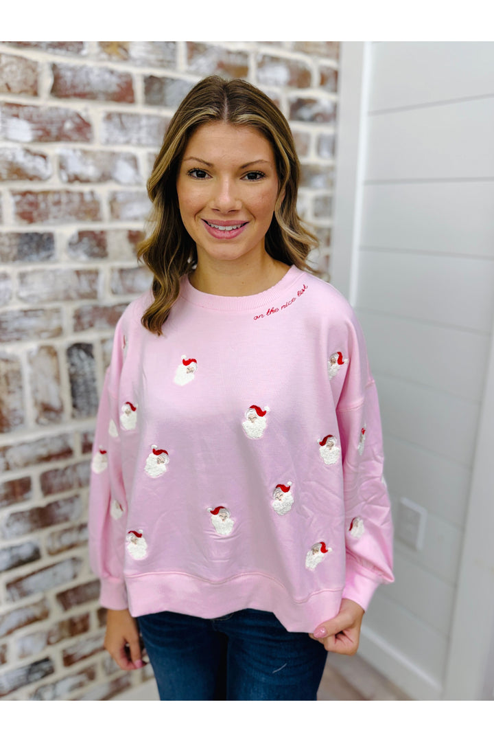 Mary Square Sweatshirt Millie Small Santas