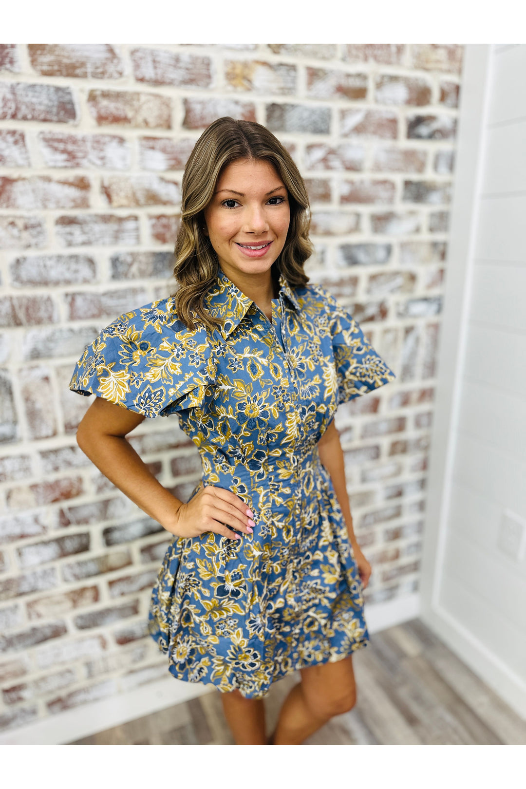 Blue Willow Bloom Dress