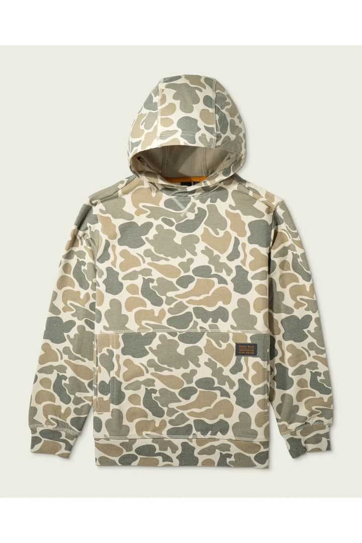 Marsh Wear | Youth Fireside Hoodie - Khaki Mallard Camo