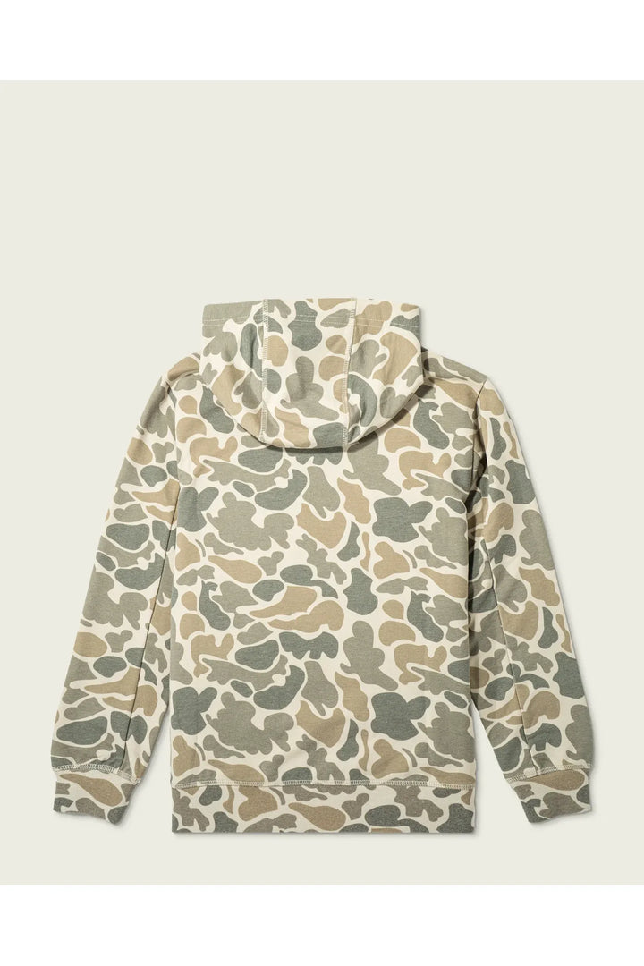Marsh Wear | Youth Fireside Hoodie - Khaki Mallard Camo