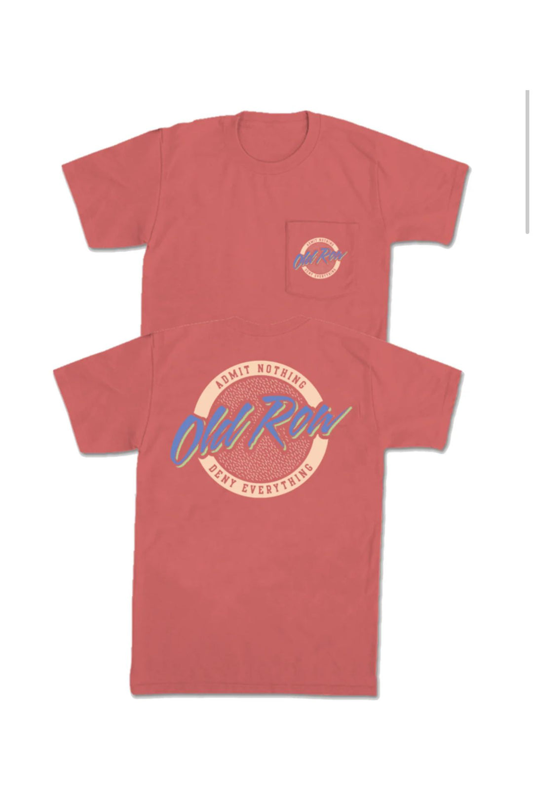 Circle old row tshirt in cumin color 
