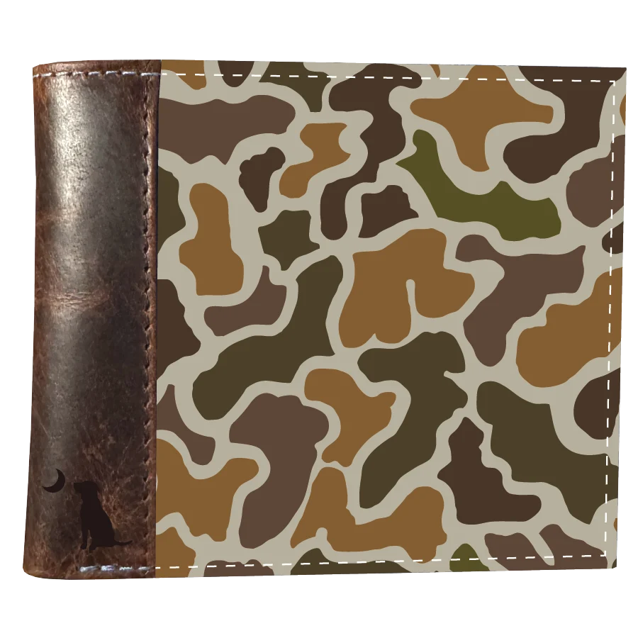 Local Boy|Camo Bi-Fold Wallet~ Localflage Vintage