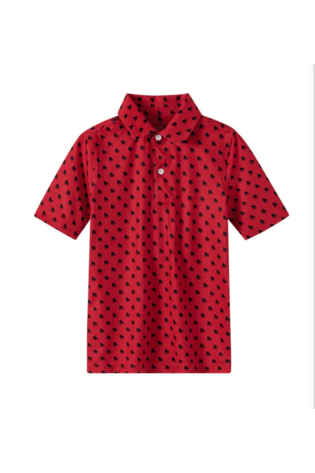 YOUTH | BULLDOG OUTLINE POLO