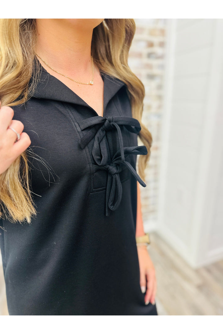 Jersey Bow Dress
