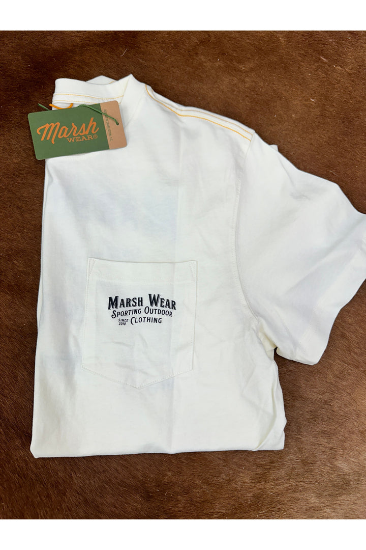 Marsh Wear | Sportsman Vintage White Tee