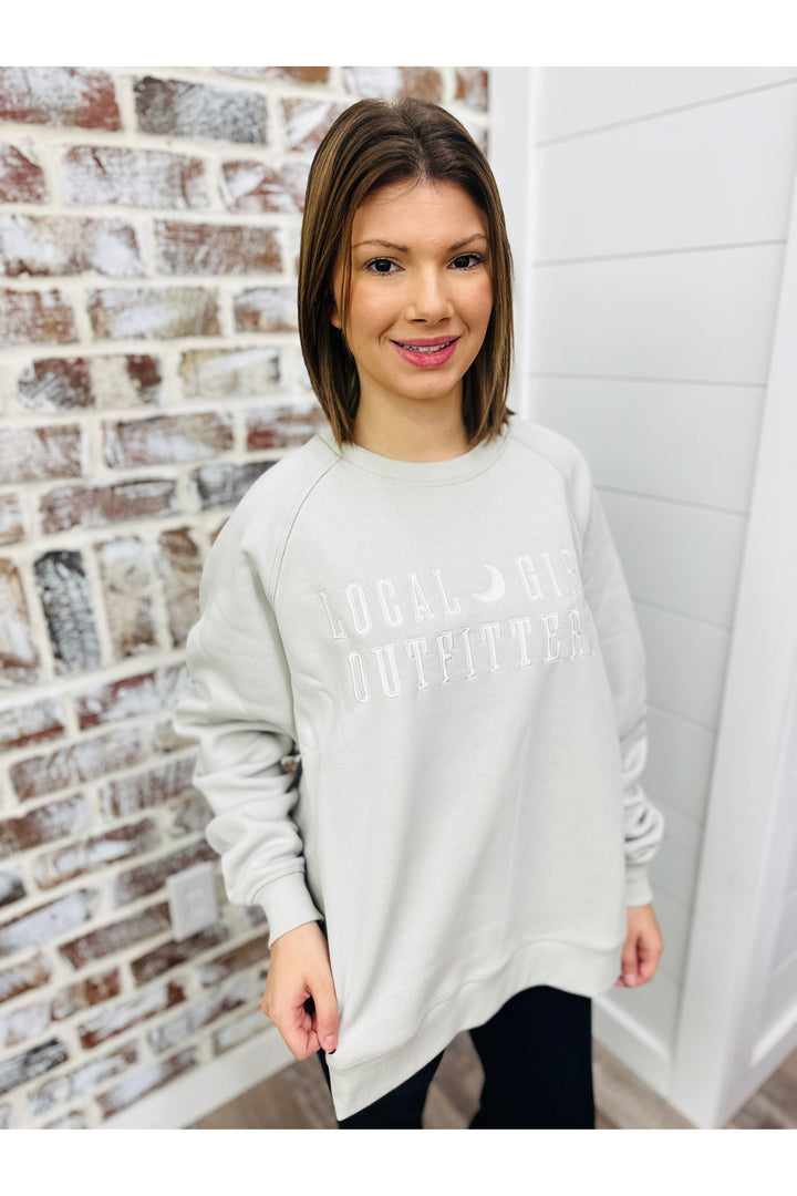 Local Girl | Moon Cotton Crewneck