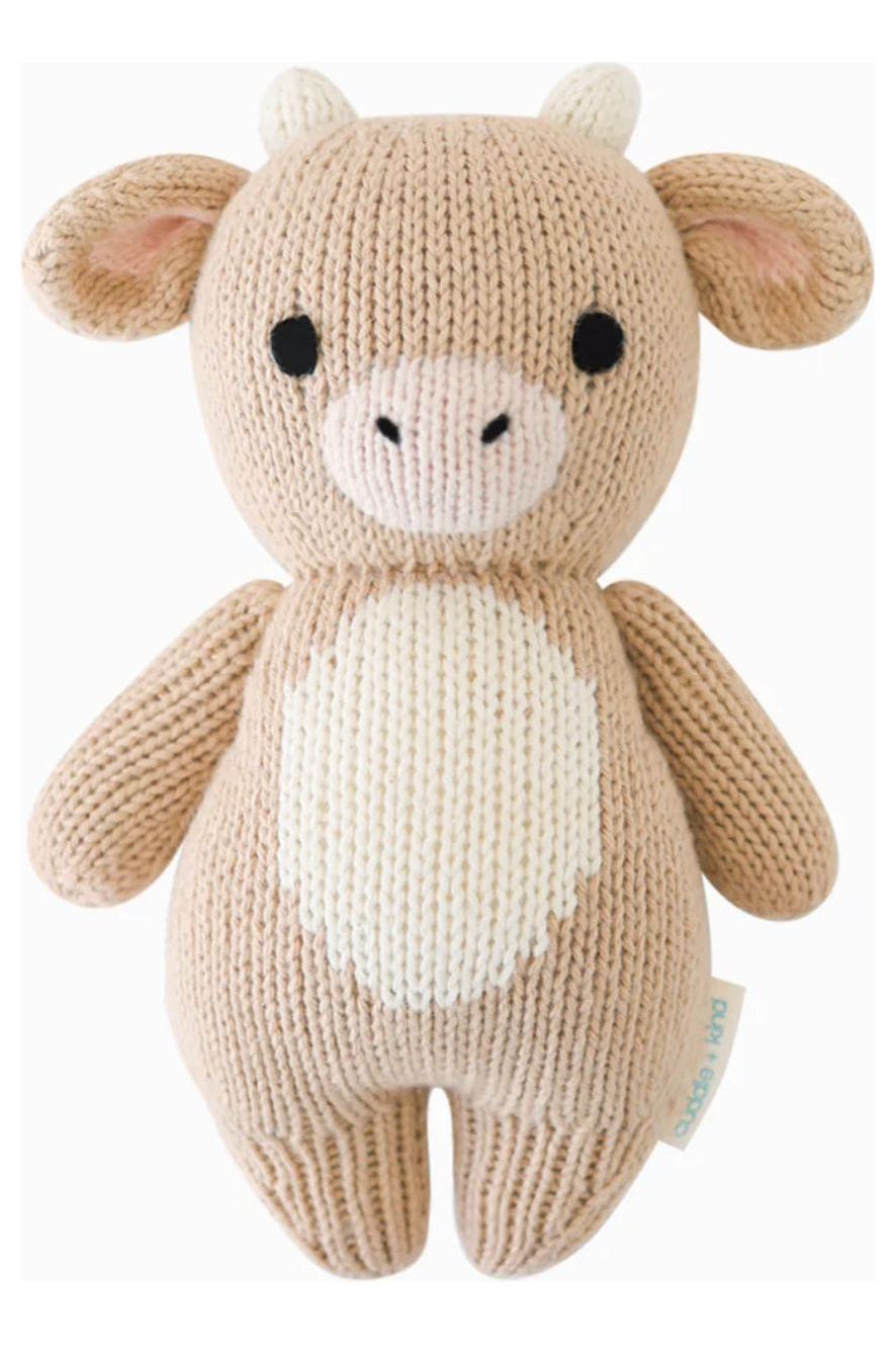 Stuffed baby cow toy
