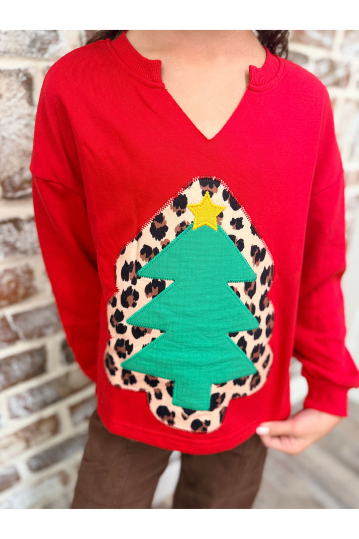 Youth | V-Neck Wild Around the Tree Top