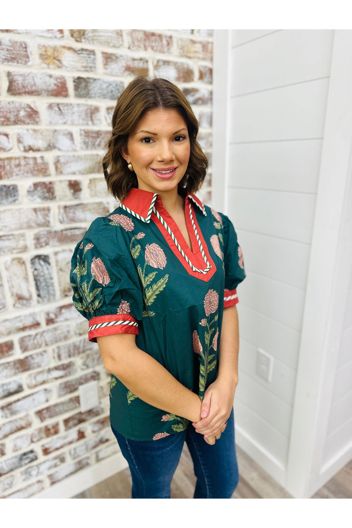 Botanical Bloom Top