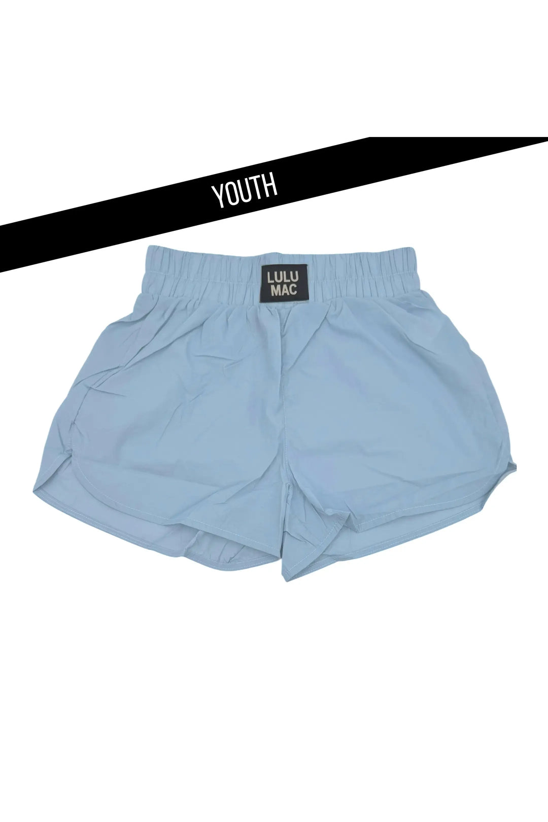 Youth Lulu Mac~ Light Blue Kids Solid Short