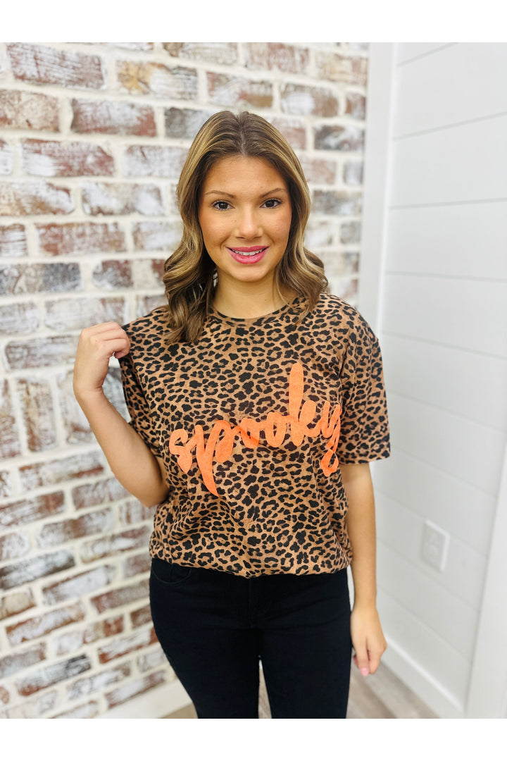 Leopard Spooky Tee