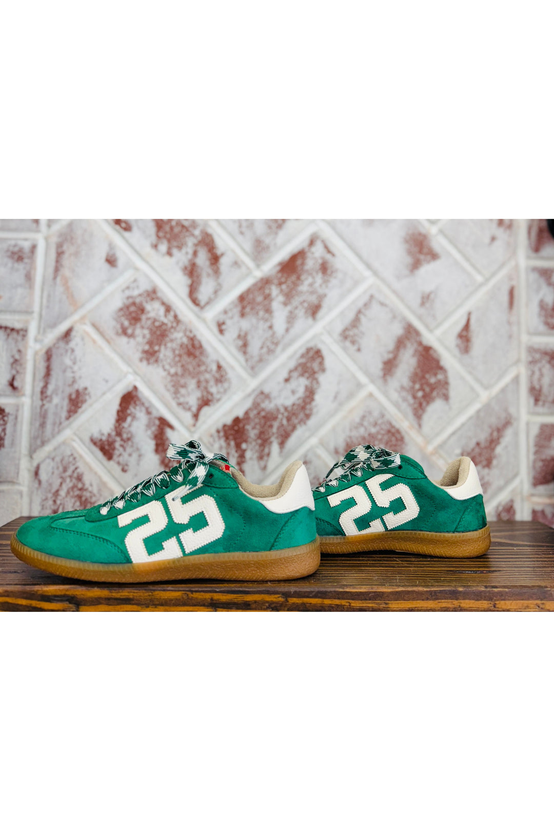 Shu Shop | Retro 25 Green Suede