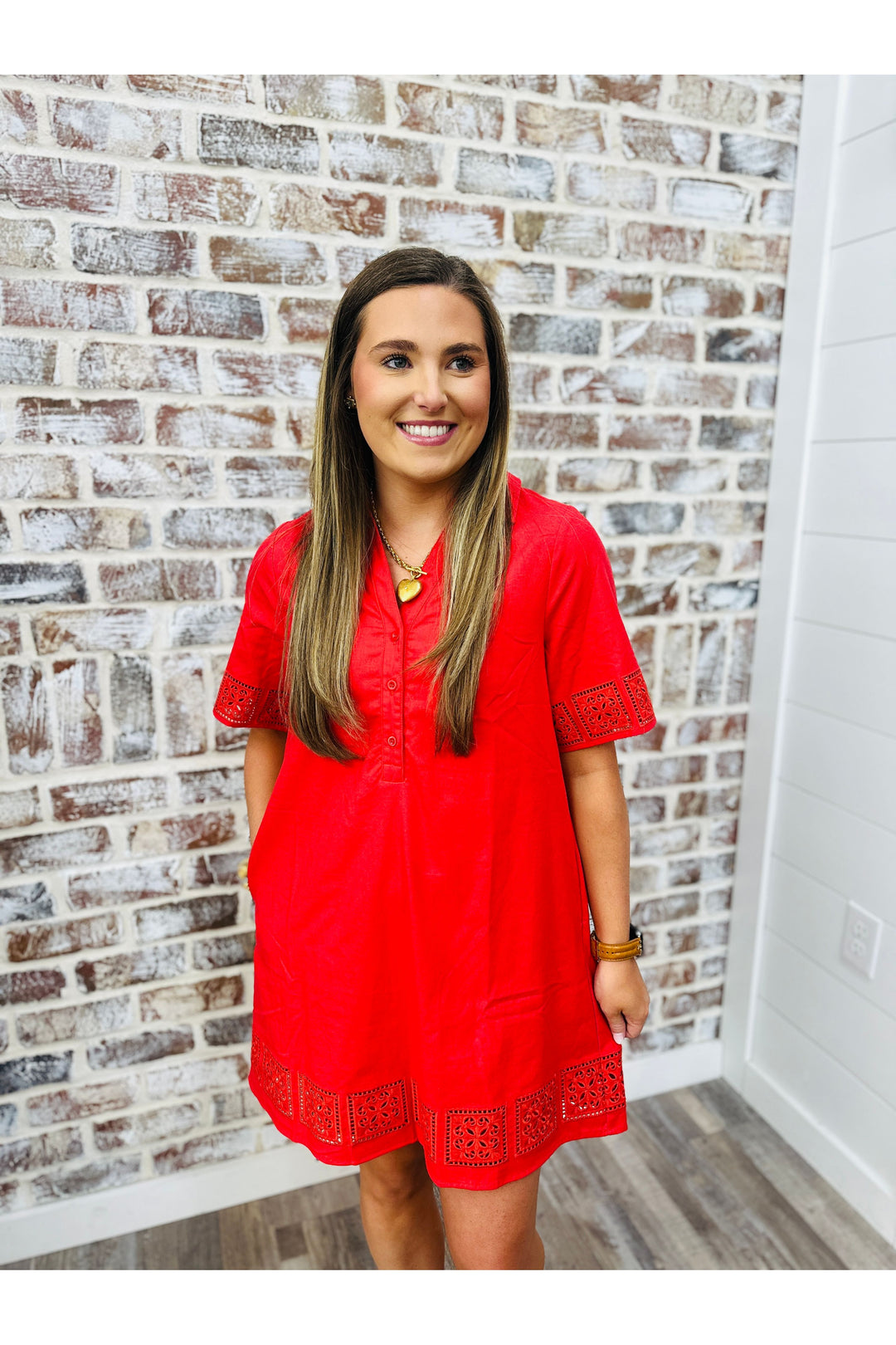 Red Designs Dress