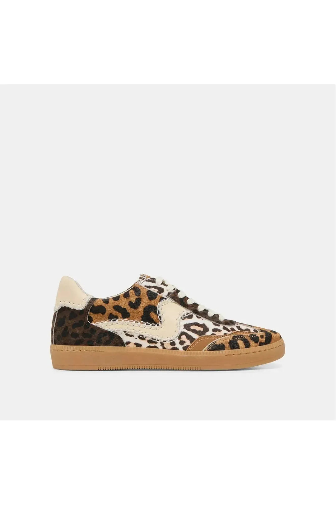 Dolce Vita Notice Stitch Sneakers Leopard Multi Calf Hair