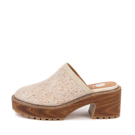 Baylor Platform Clog~ Real Fur