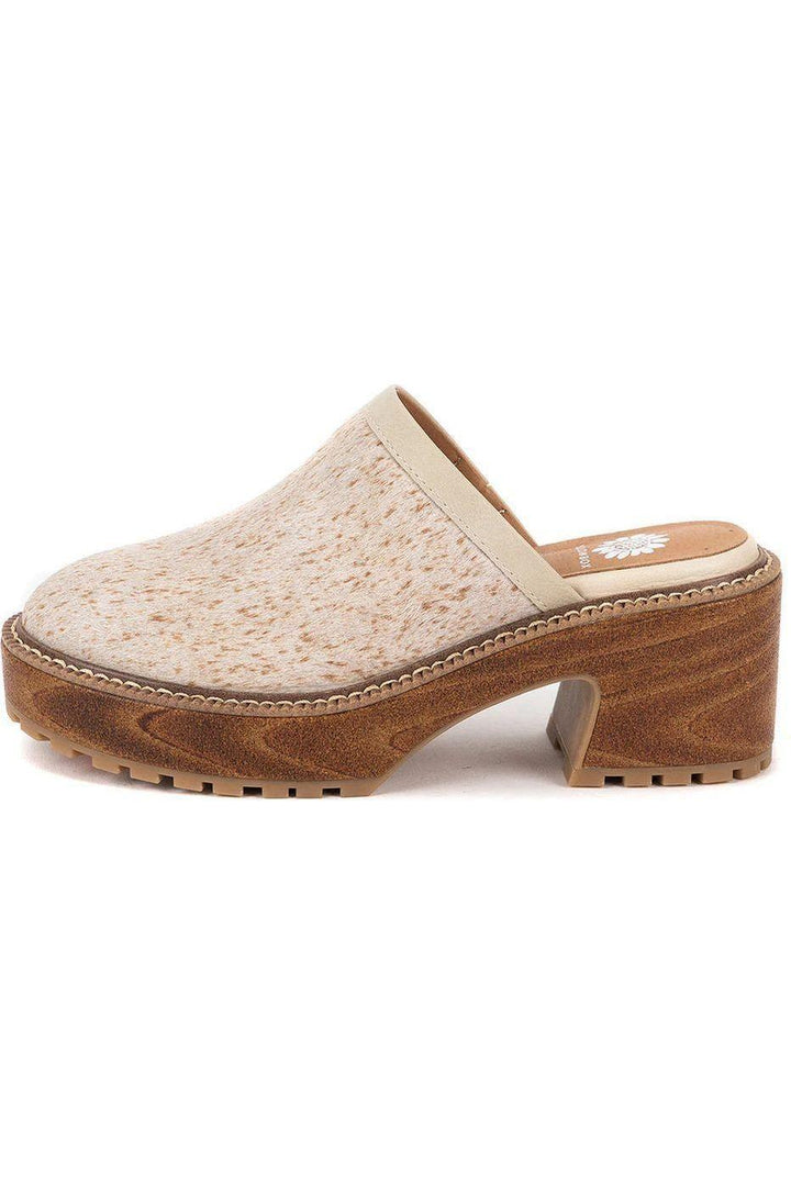 Baylor Platform Clog~ Real Fur