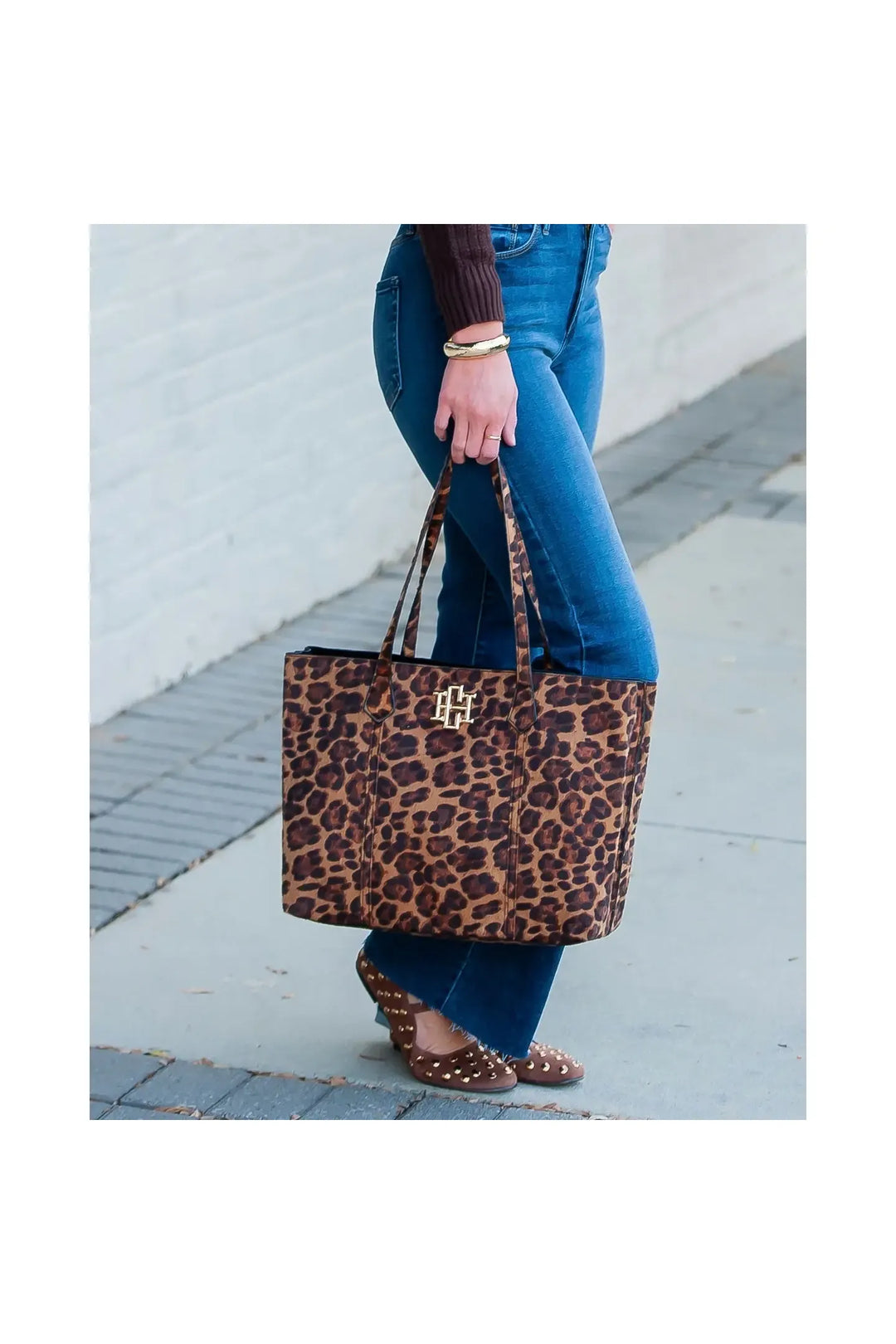 Heath Tote Bag Spotted Saddle