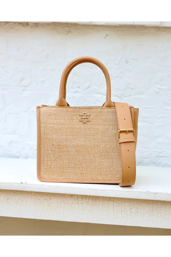 Ricky Mini Tote Natural Lattice