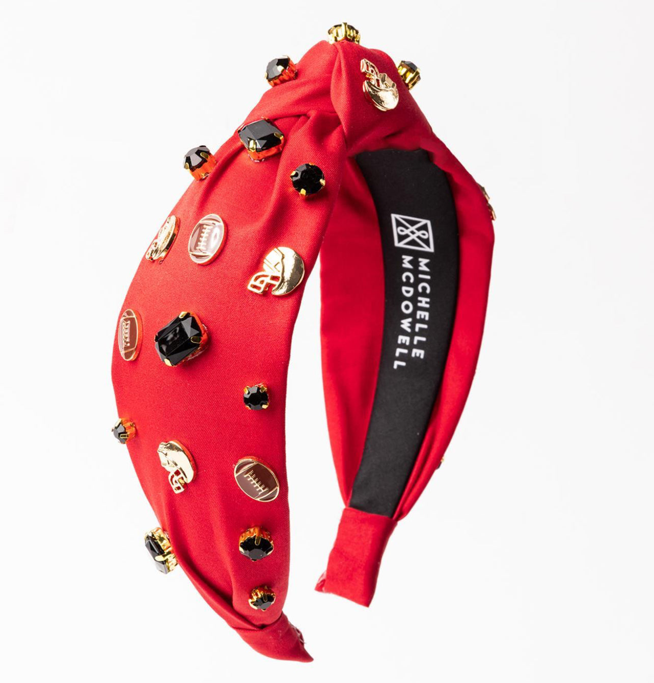 Victory Vibes Red & Black Headband