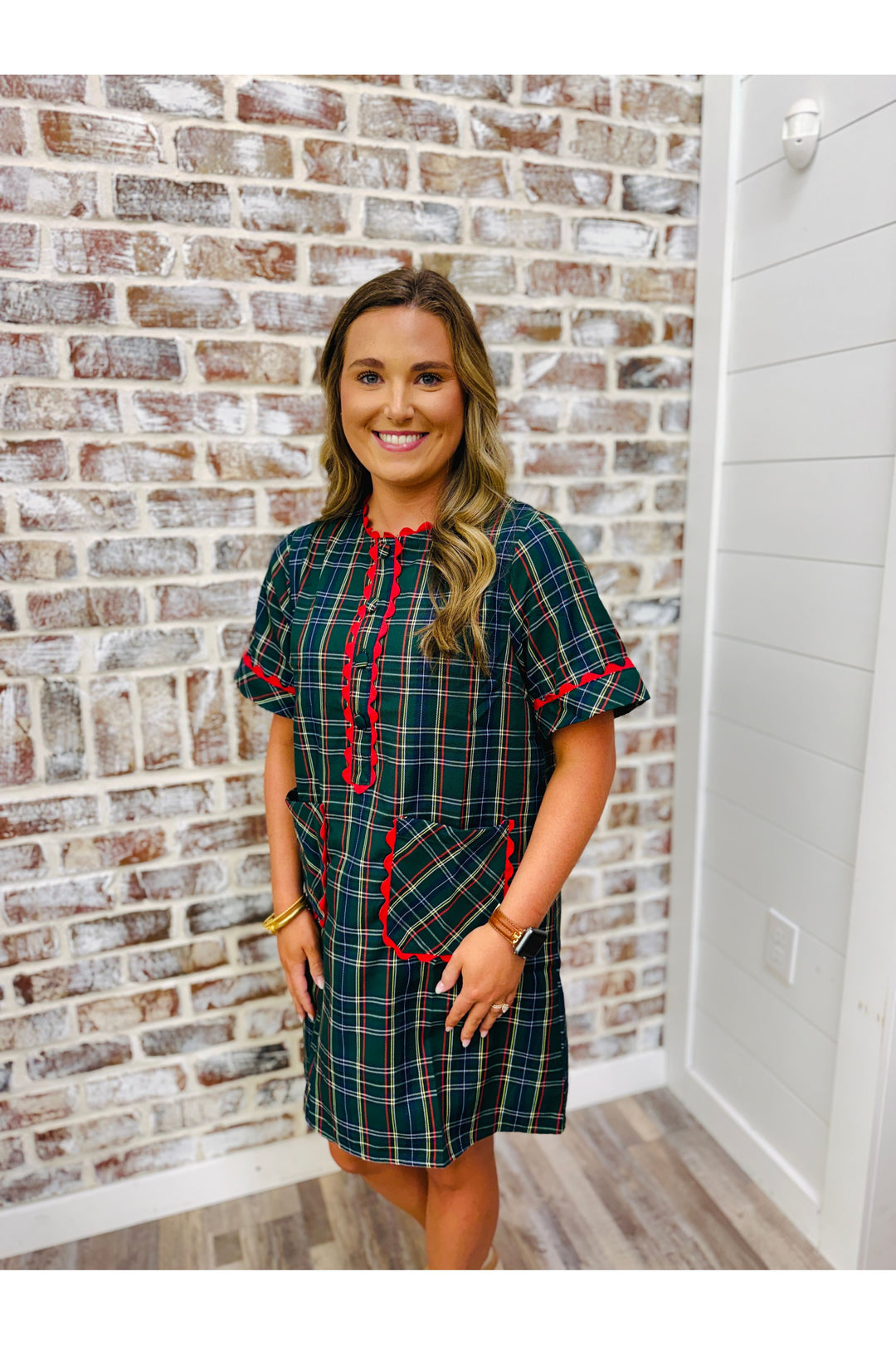Christmas Keepsake Plaid Dress