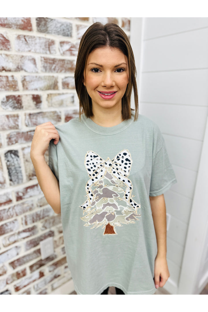 Camo Christmas Tree Tee