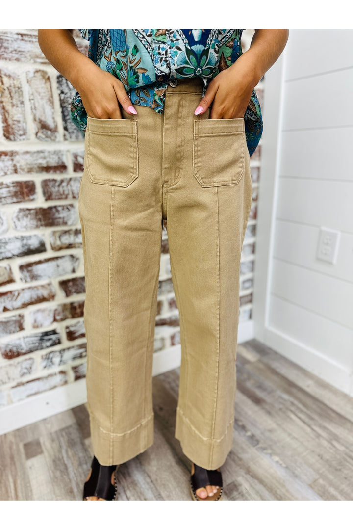 Camel Seam Pants