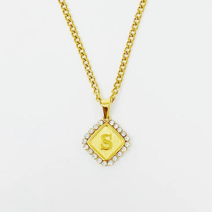 Aztec Delight Initial Necklace