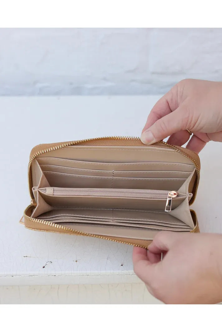 Penelope Wallet Natural
