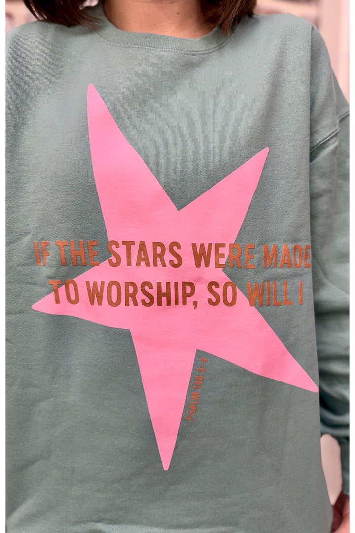 Stars Were Made To Worship Sweatshirt