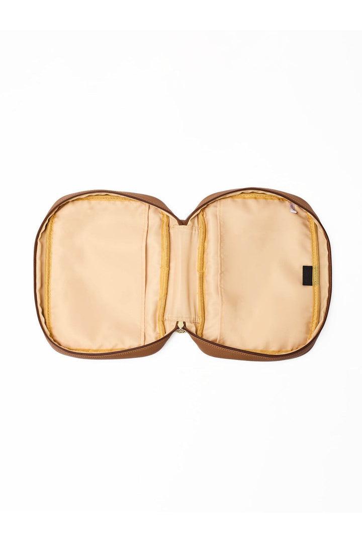 Mary Square Bible Cover | Camel