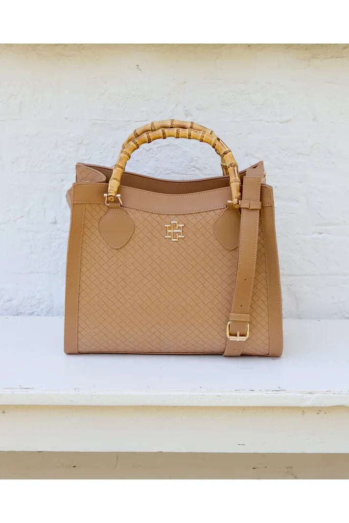 Palmer Tote Woven Tan