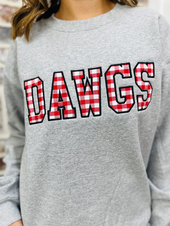 Embroidered Dawgs Sweatshirt