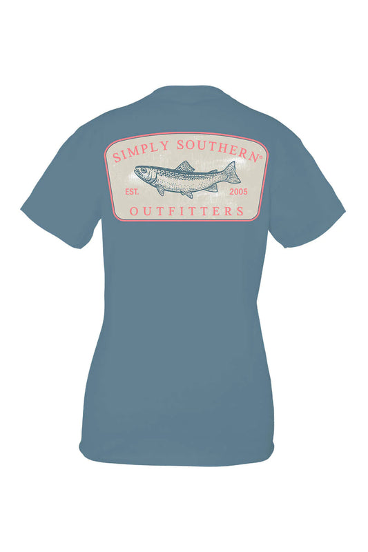 YOUTH Fish Tee|Simply Southern