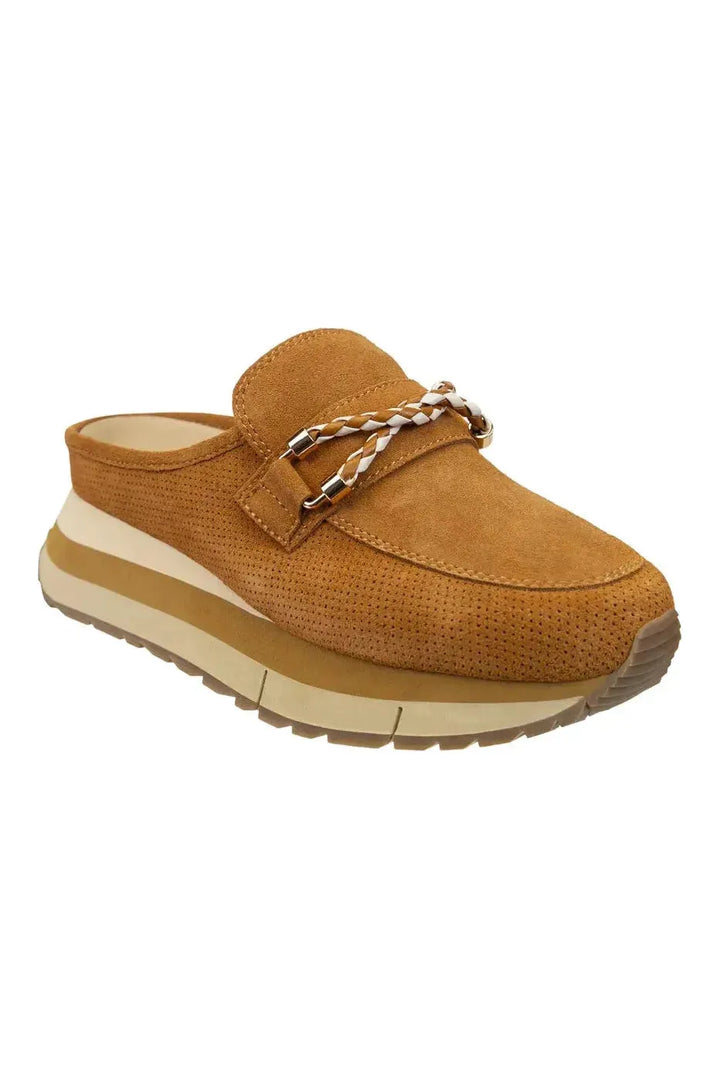 Naked Feet| POLO BROWN PLATFORM SNEAKERS