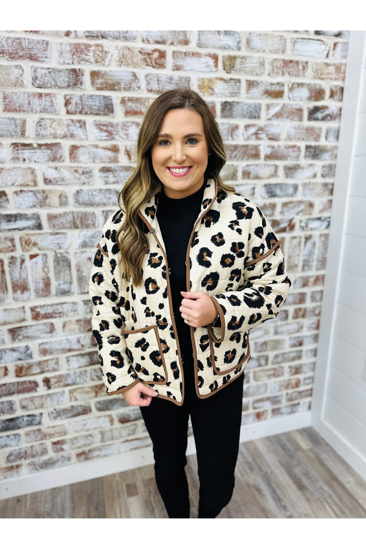 Wild Side Luxe Quilted Coat