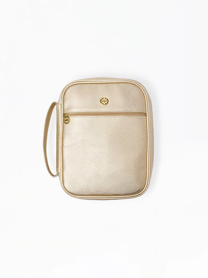 Mary Square | Bible Cover - Champagne