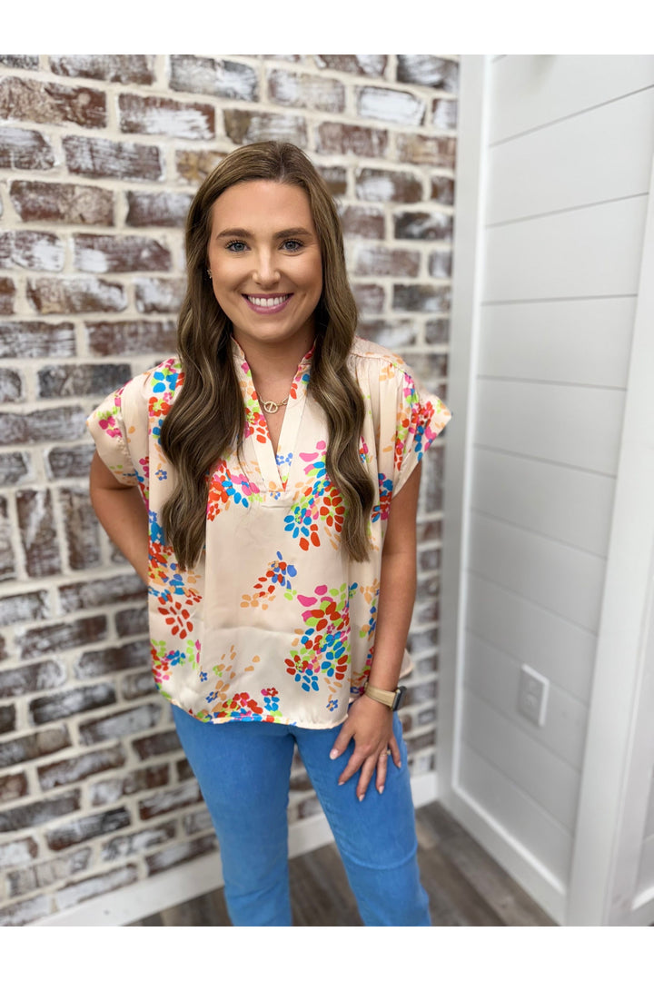 Adrienne| Colors Forever Top