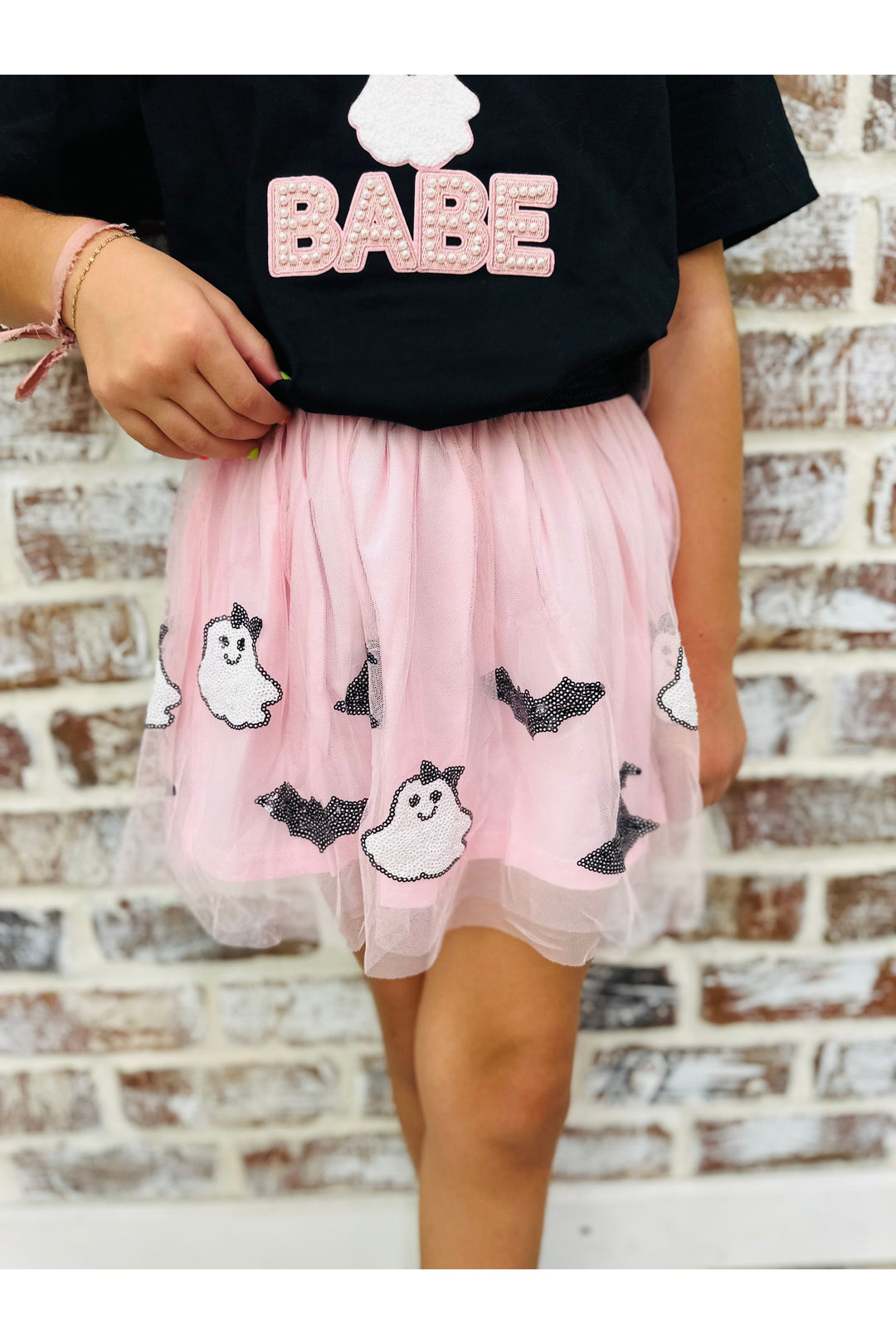 Ghost and bats youth tutu