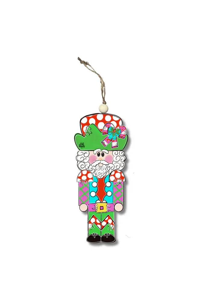 Candy Cane Solider Ornament