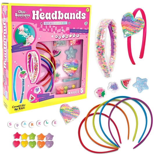 Chic Boutique Headbands Craft Kit For Kids