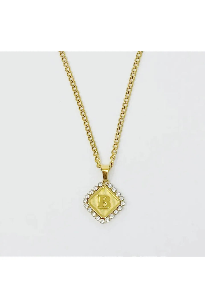 Aztec Delight Initial Necklace