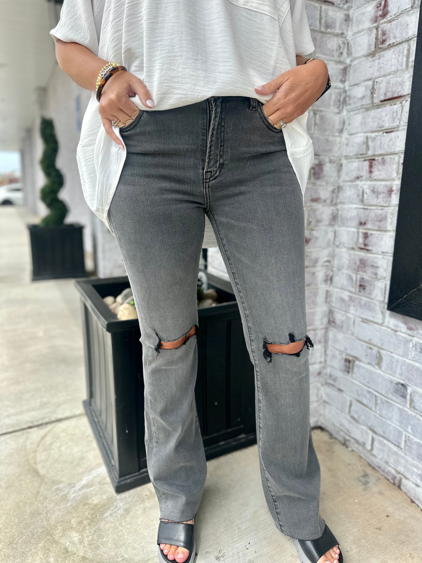 Ryan High Rise Bootcut Jeans