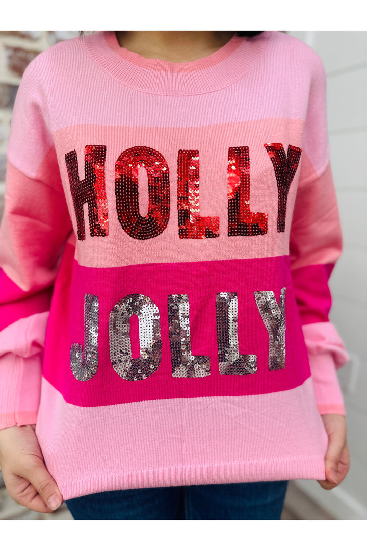 Holly Jolly Stripe Sweater
