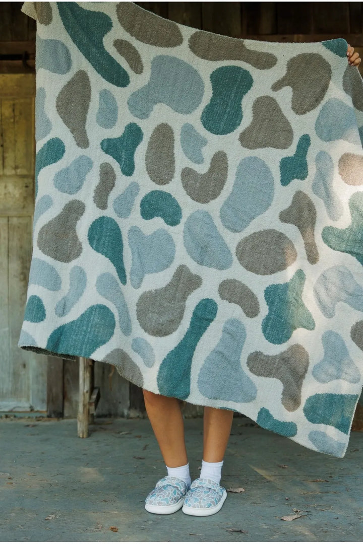 Camo Throw Blanket
