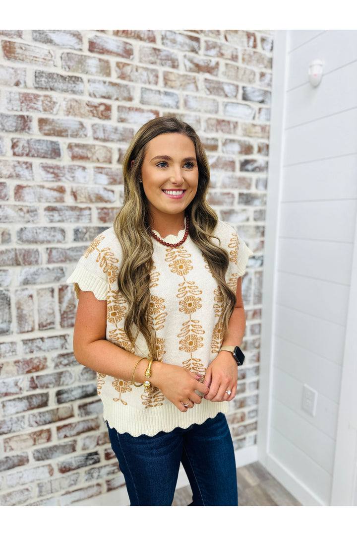 Autumn Blooms Top